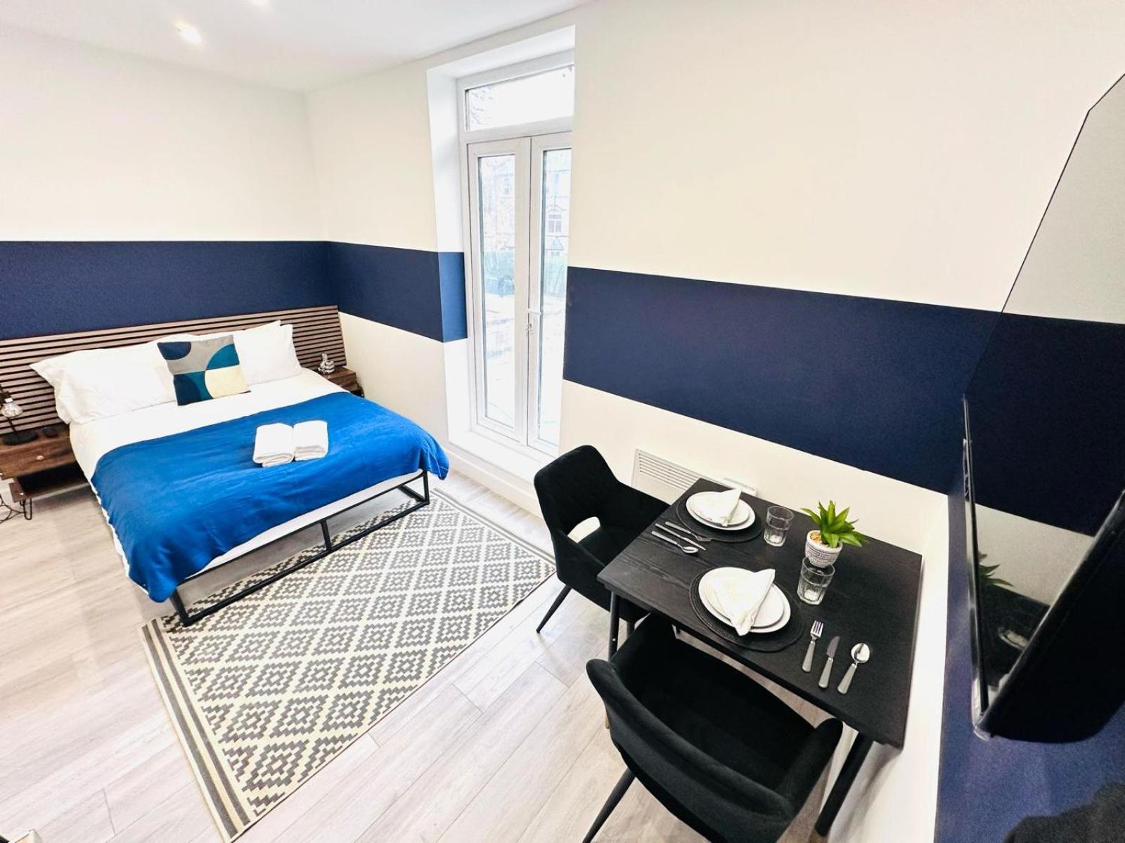 London 58 Blue House City Center Studio, Top Spot Exterior foto